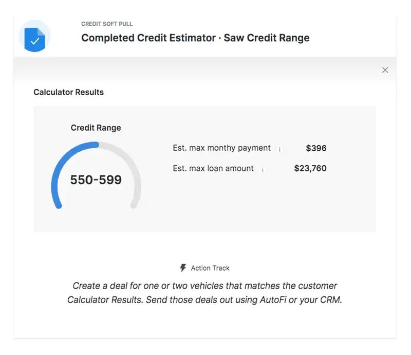 Completed Credit Estimator