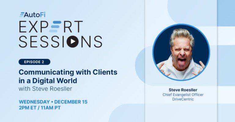 AutoFi Expert Sessions, Episode 2: Steve Roessler